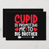 Cupid fördert mich zu großen Bruder-Valentinen Einladung (Vorne/Hinten)