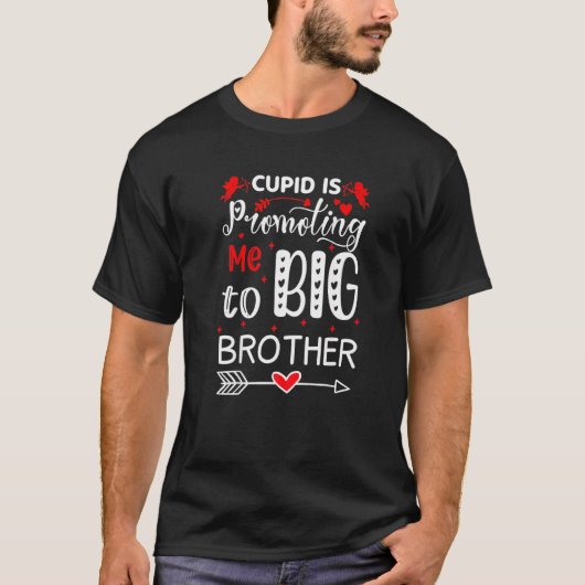 Cupid fördert mich zum großen Bruder-Kleinkind Val T-Shirt (Vorderseite)