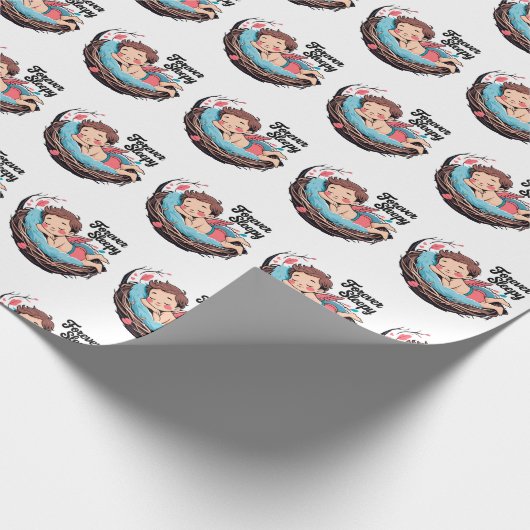 Cupid: Forever Sleepy Geschenkpapier (Ecke)