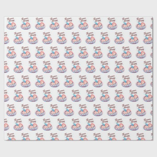 Cupid: Forever Sleepy Geschenkpapier (Flach)