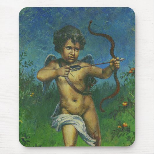 Cupid Fresco Design Mousepad (Vorne)