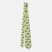 Cupid Frog Necktie für Männer Krawatte (Rückseite)