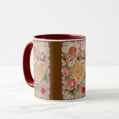 Cupid Gedicht Valentine Tasse (Vorderseite Links)