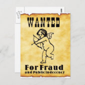 Cupid Gewollt Poster Postkarte (Vorne/Hinten)