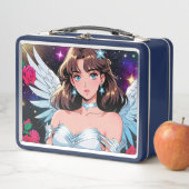 Cupid Girl Metal Lunchbox (Beispiel)