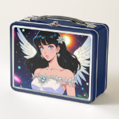 Cupid Girl Metal Lunchbox (Vorderseite)