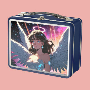 Cupid Girl Metal Lunchbox