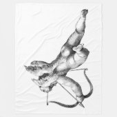 Cupid (Gott der Liebe) Fleece Blanket (Vorderseite)