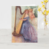 Cupid-Gruß Karte (Gelbe Blume)
