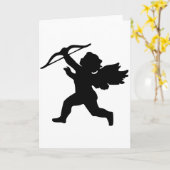Cupid Grußkarten Karte (Gelbe Blume)