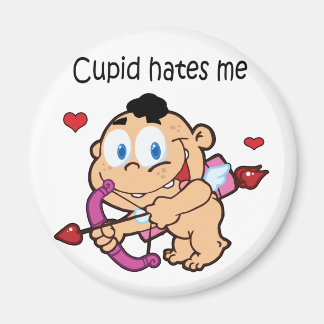 Cupid hasst mich Design Magnet