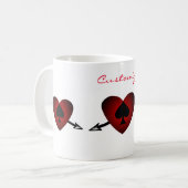 Cupid Heart Black Spade Thunder_Cove Kaffeetasse (Vorderseite Links)
