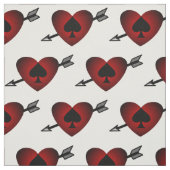 Cupid Heart Black Spade Thunder_Cove Stoff (Muster)