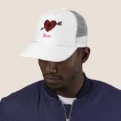 Cupid Heart Black Spade Thunder_Cove Truckerkappe (Beispiel)
