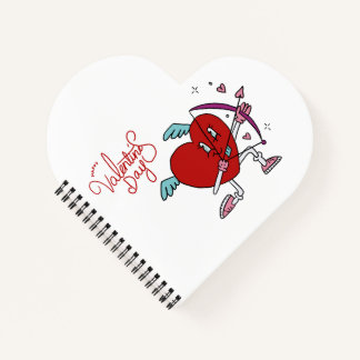 CUPID HEART NOTIZBLOCK