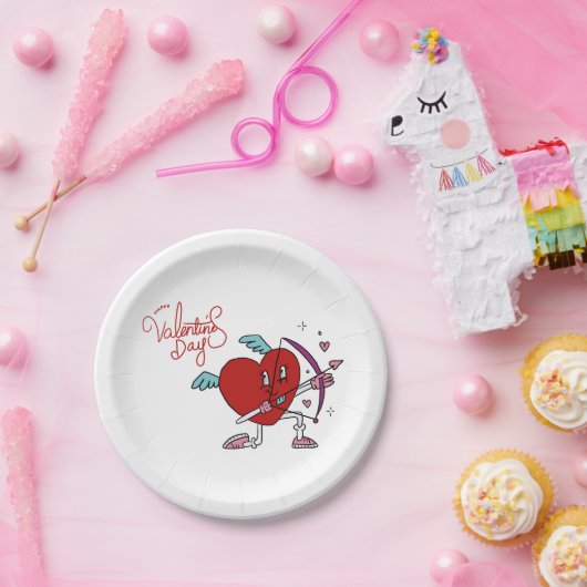 CUPID HEART  PAPPTELLER (Party)