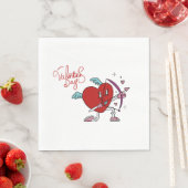 CUPID HEART SERVIETTE (Beispiel)