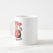 Cupid I Hired Him Tremendous Guy Best Arrows Trump Kaffeetasse (Vorderseite Links)