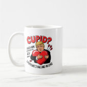 Cupid I Hired Him Tremendous Guy Best Arrows Trump Kaffeetasse (Links)