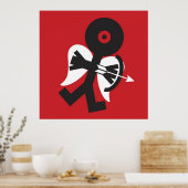 Cupid Icon Art Poster (Küche)