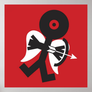 Cupid Icon Art Poster