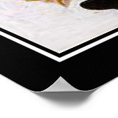 Cupid in einem Käfig Art Deco Print Poster (Ecke)