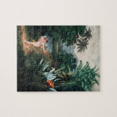 Cupid Inspirierend Pflanze mit Liebe Illustration  Puzzle (Horizontal)