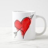 CUPID IST ARROW 20 0z. Jumbo-Tasse (Rechts)
