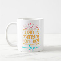 Cupid ist mein Zuhause Boy Glossy Trendy Valentine