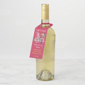 Cupid ist stupid Girl Gnomes Galantine Flaschenanhänger (Angewinkelt)