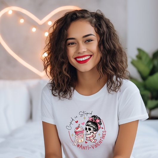 Cupid ist stupid, Valentine T-Shirt
