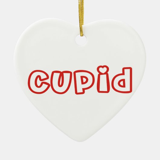 Cupid Keramik Ornament (Vorne)