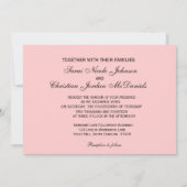 Cupid lädt Sie herzlich ein - Einladung zur Hochze (Rückseite)