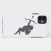 Cupid-Liebe-Silhouette Case-Mate iPhone Hülle (Rückseite (Horizontal))