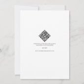 Cupid Little Secret Valentine Februar Babydusche Einladung (Rückseite)