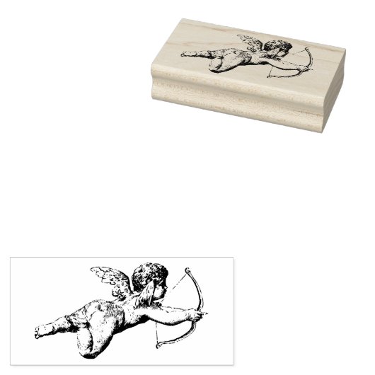 Cupid mit Bow Nr. 1 Gummistempel (Stempel)