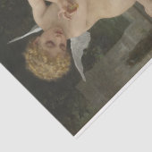 Cupid mit Schmetterling (von Bouguereau) Seidenpapier (Ausschnitt)