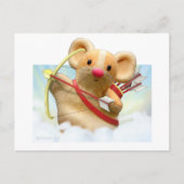 Cupid Mouse Postkarte (Vorderseite)
