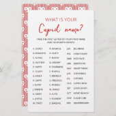 Cupid Name Game Valentine's Day Party (Vorne/Hinten)