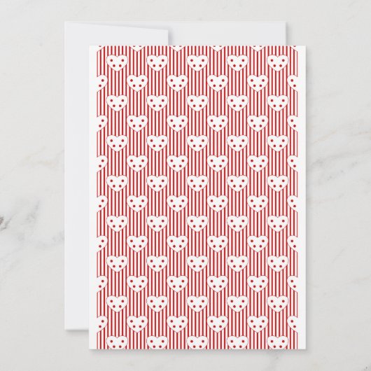 Cupid Name Game Valentine's Day Party Einladung (Rückseite)