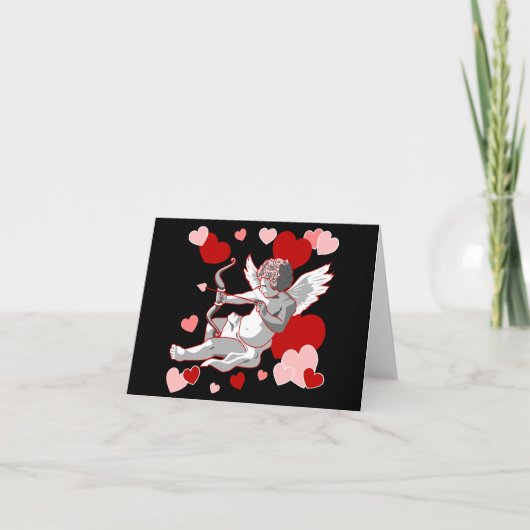 Cupid Notecards Feiertagskarte (Vorderseite)