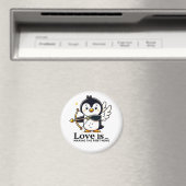 Cupid Penguin Magnet (In Situ (Geschirrspüler))