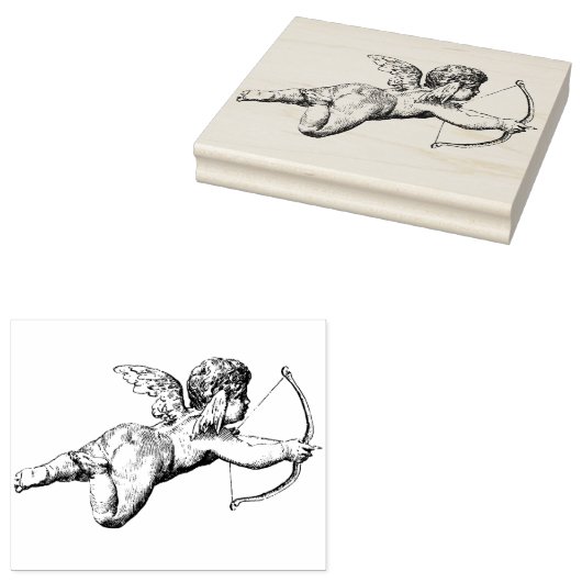 Cupid-Pfeil Gummistempel (Stempel)