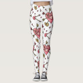 Cupid-Pfeile Leggings (Vorderseite)