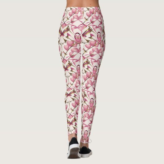 Cupid-Pfeile Leggings (Rückseite)