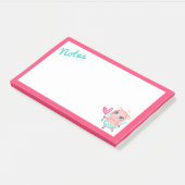 Cupid Pig Post-It Notes Klebezettel (angewinkelt)
