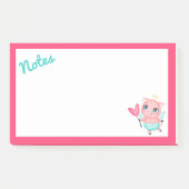 Cupid Pig Post-It Notes Klebezettel (Vorderseite)