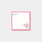 Cupid Pig Post-It Notes Post-it Klebezettel (Vorderseite)