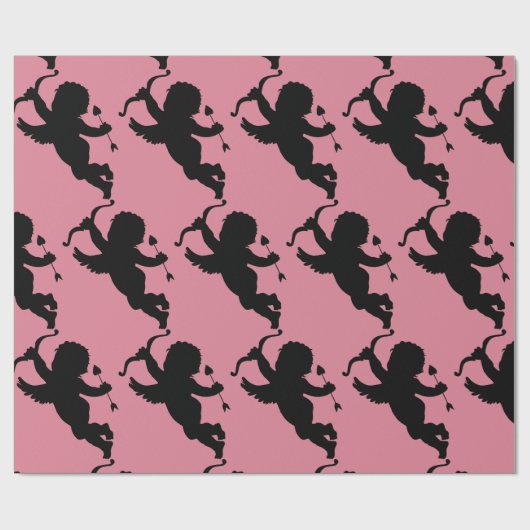 CUPID PINK Wrapping Paper Geschenkpapier (Flach)
