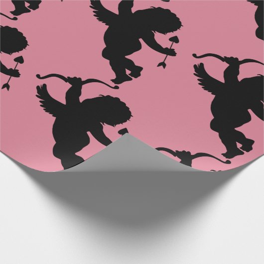 CUPID PINK Wrapping Paper Geschenkpapier (Ecke)